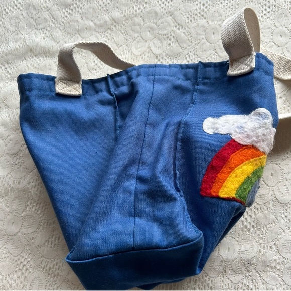 Vintage Handmade Rainbow bag - Picture 9 of 16